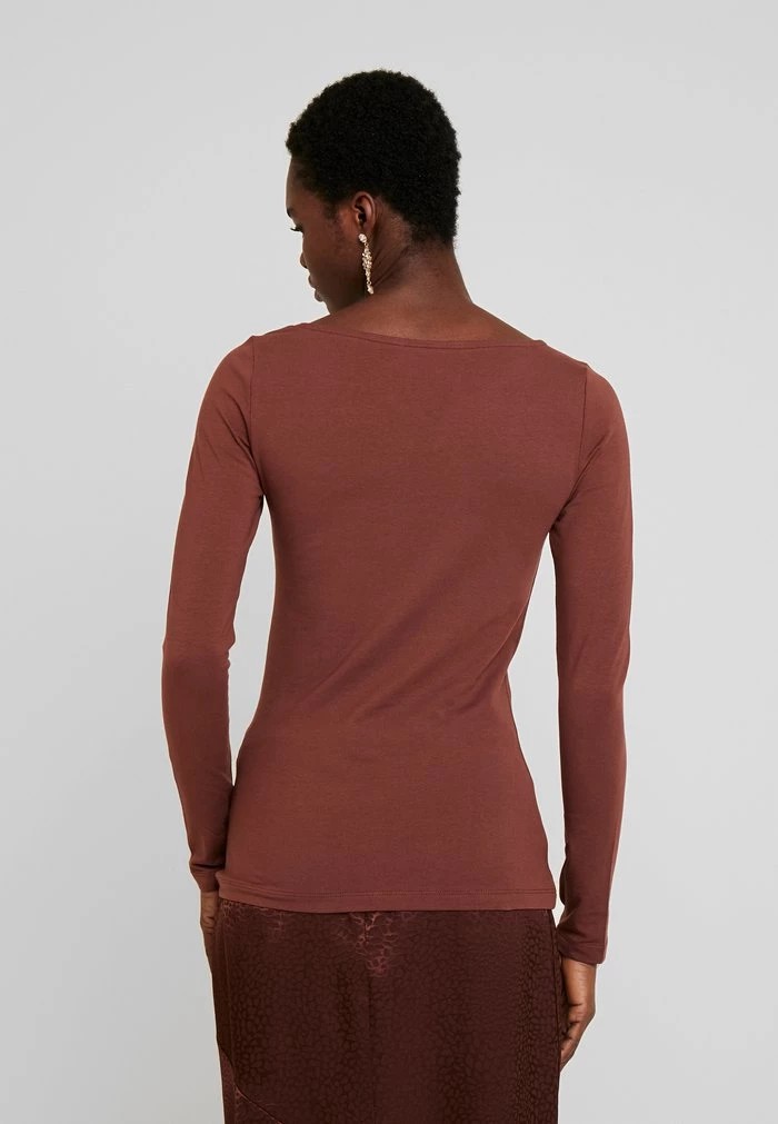 T-Shirt ANNA FIELD Anna Field Long Sleeved Top Marron Femme | MNZ-4135787